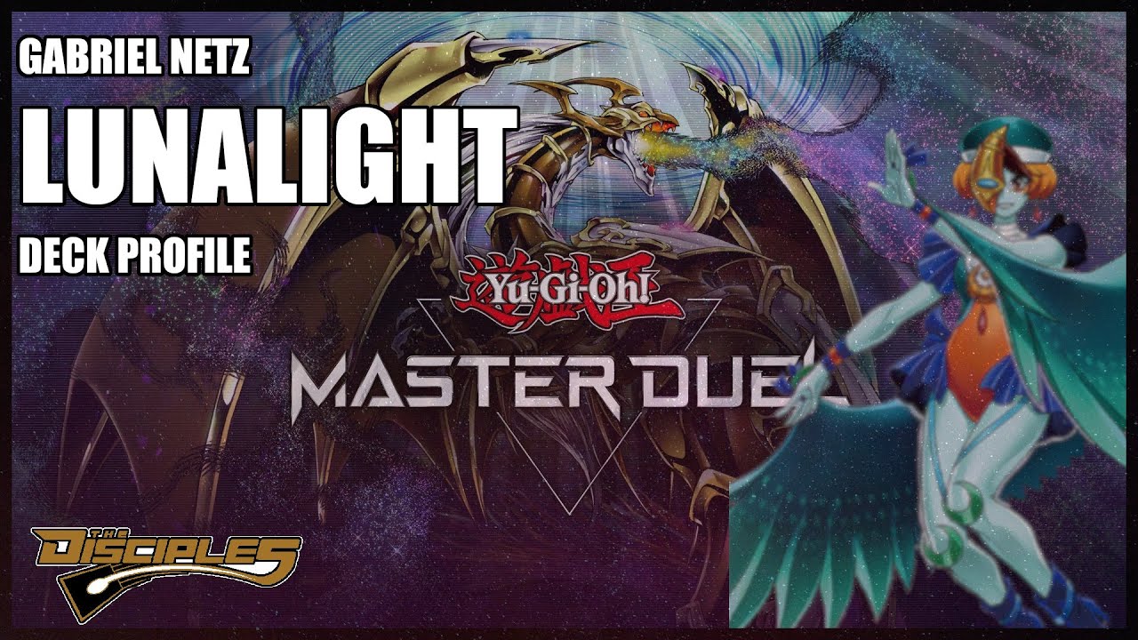 Yu-Gi-Oh! MASTER DUEL - LUNALIGHT DANGER RAIDRAPTOR Deck Profile! - ft Gabriel Netz!