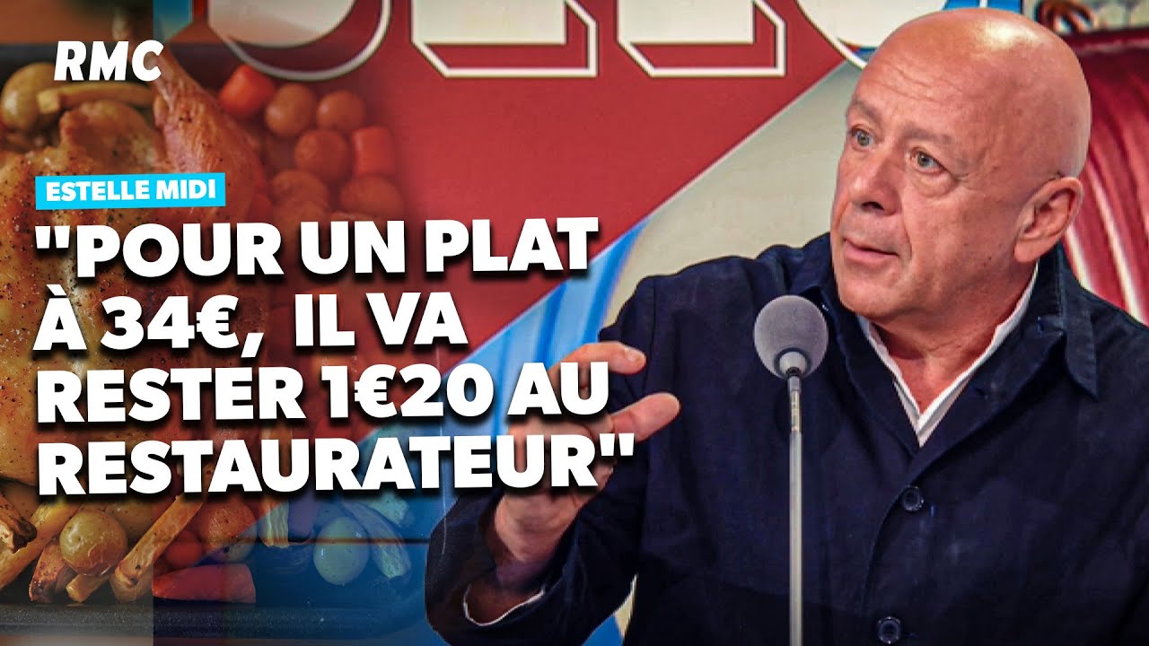 Le gros coup de gueule de Thierry Marx sur les prix au restaurant