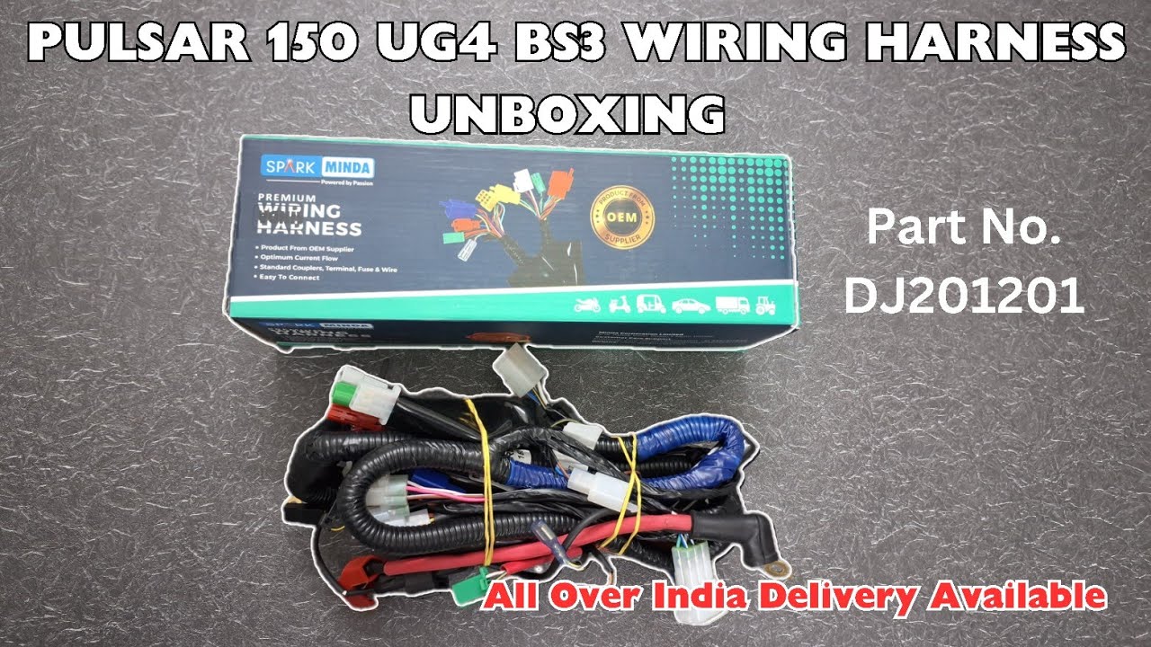 Pulsar 150 UG4 BS3 Full Wiring Harness Unboxing | Genuine Wiring | All over India Delivery