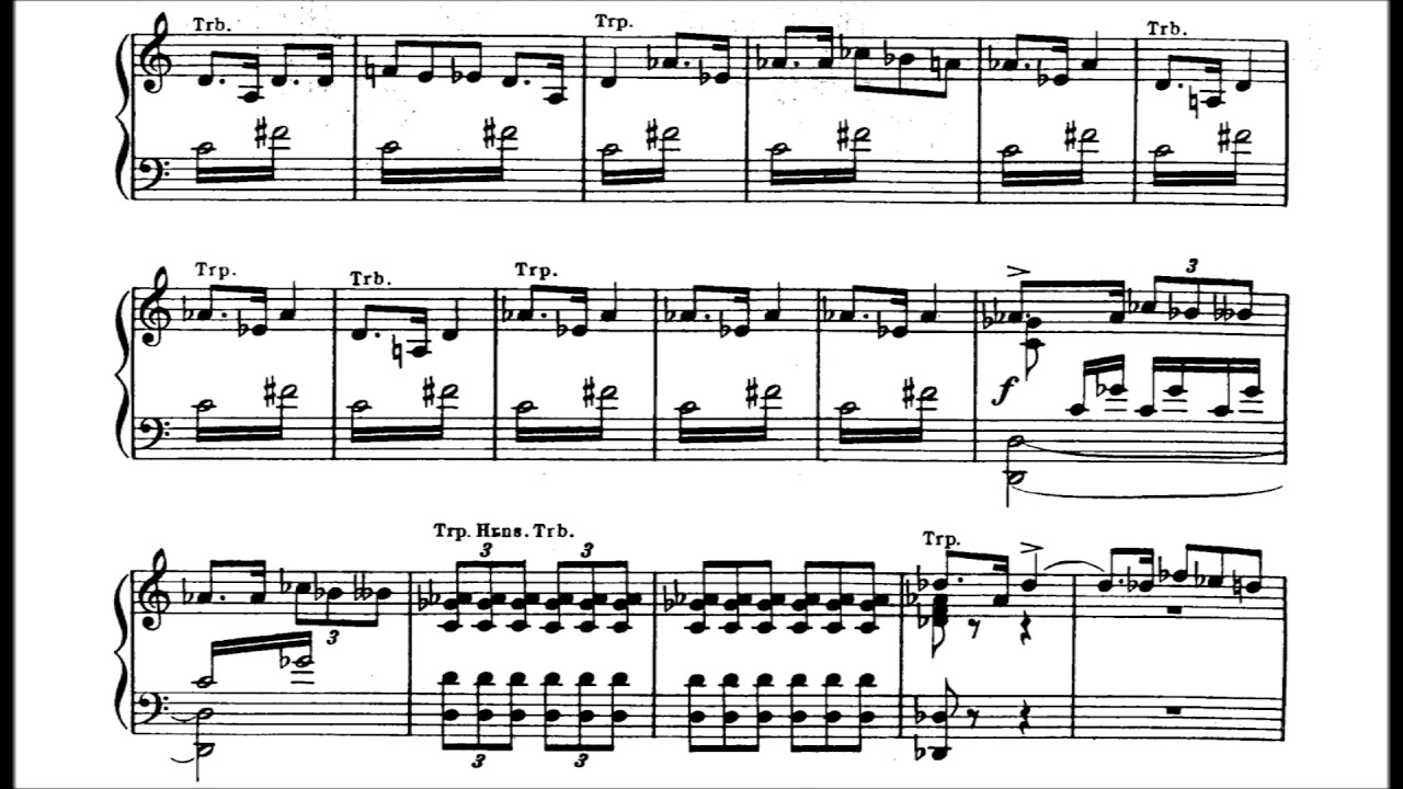 Rimsky-Korsakov: Symphonic Poem 'Scheherazade' (with piano reduction score)