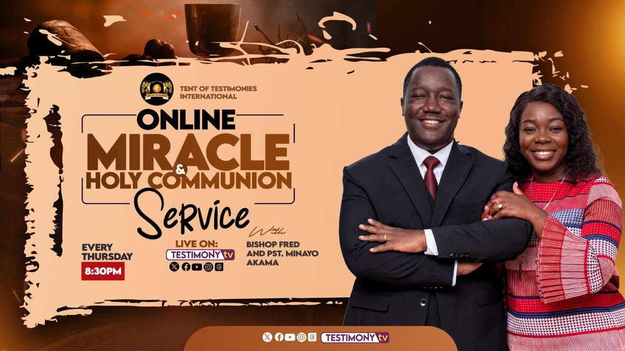 ONLINE MIRACLE & HOLY COMMUNION SERVICE  || 09/10/2025