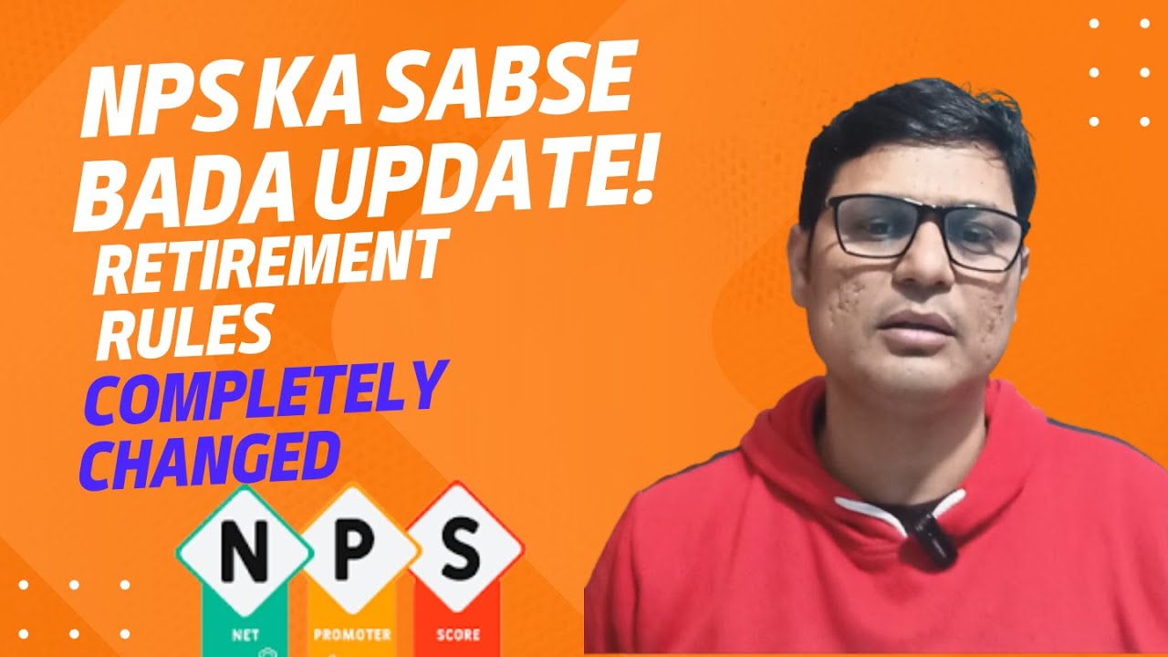 NPS Update You MUST Know! 😱 80% Lump Sum + 100% Equity Allowed