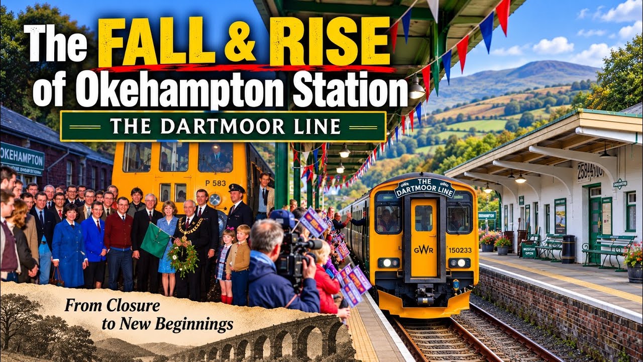 The Fall & Rise of Okehampton Station (Dartmoor Line) - 22nd June 2024 #gwr