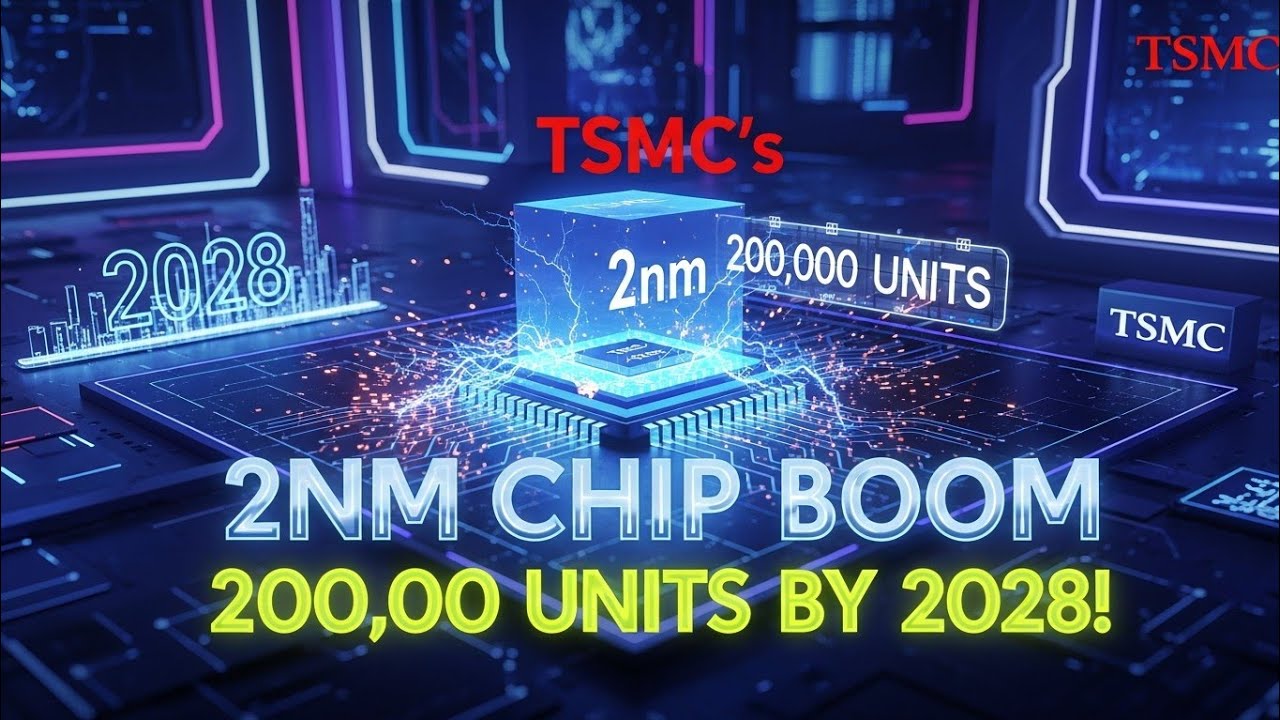 TSMC's 2nm Chip Boom: 200,000 Units by 2028! The Future of Tech