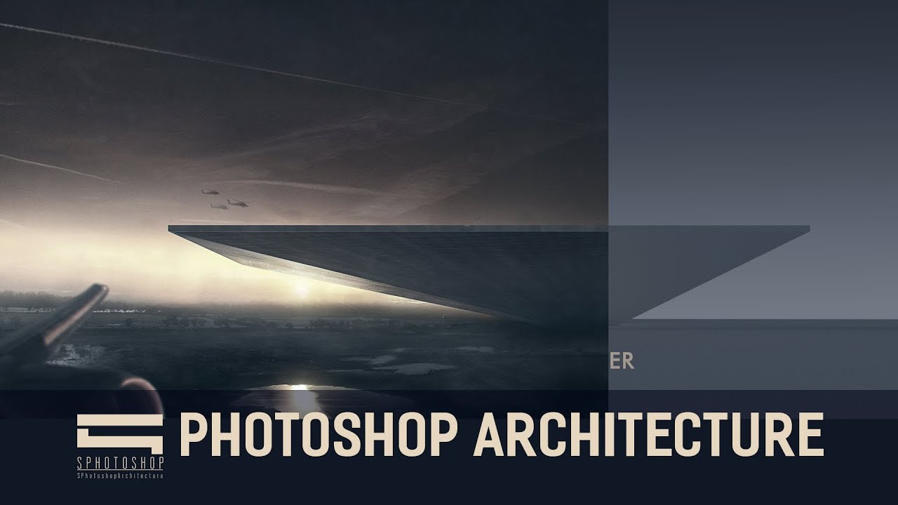 Photoshop Architecture - Quatagon Visualization