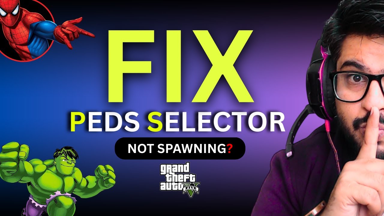 How to Fix Ped Selector Mod Not Working in GTA 5 (2026) | Addon Peds Not Showing!