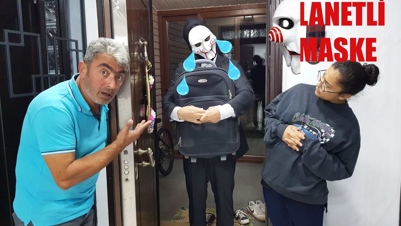 MASKELİ BİZE TAŞINIYORYORMUŞ /EVDEN ATILMIŞ