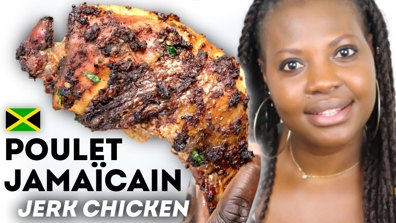 POULET à la JAMAÏCAINE 🇯🇲 (JERK CHICKEN au FOUR) Poulet Épicé Mariné