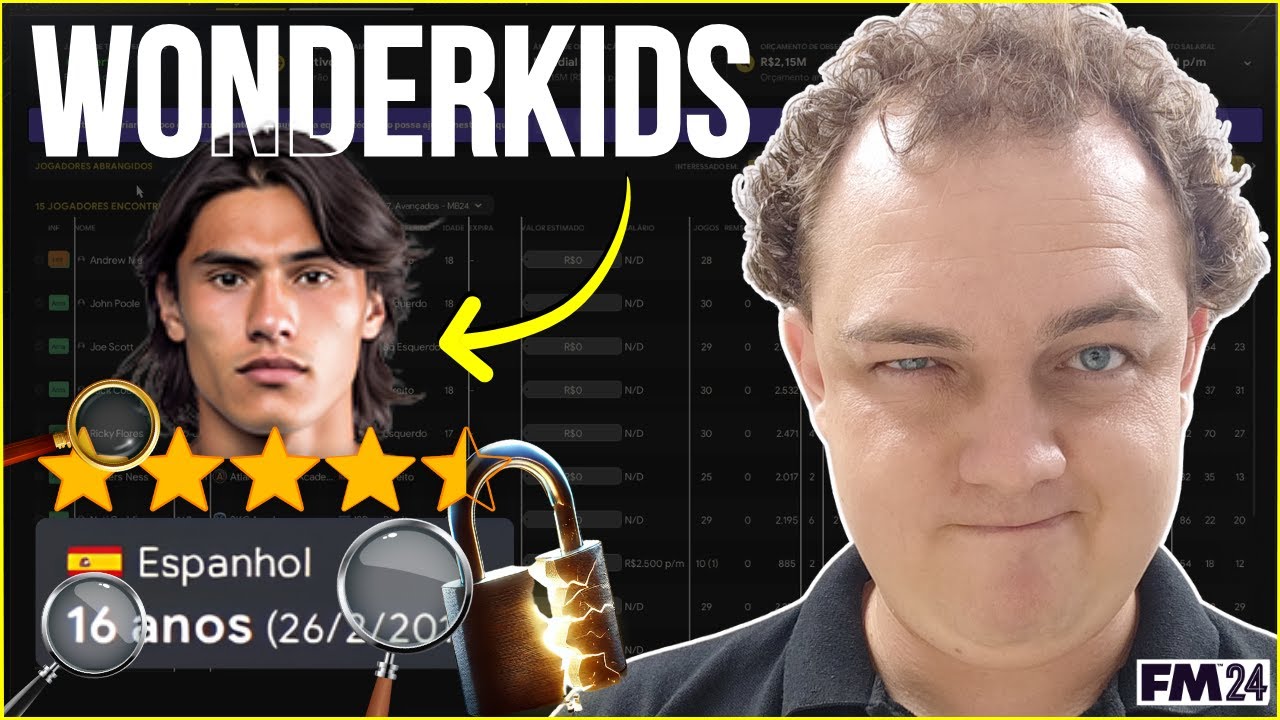 5 FORMAS INFALÍVEIS de achar JOVENS PROMESSAS no Football Manager (a última é muito roubada!)