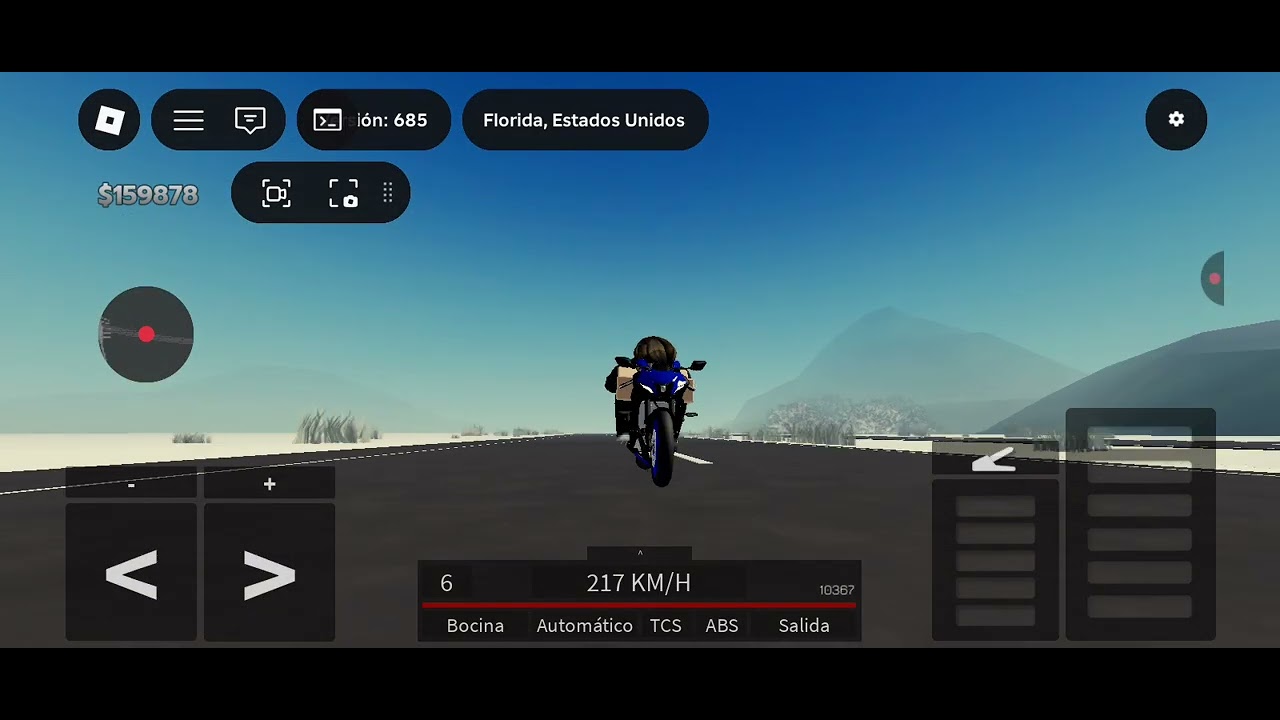Jugando Ride Storm