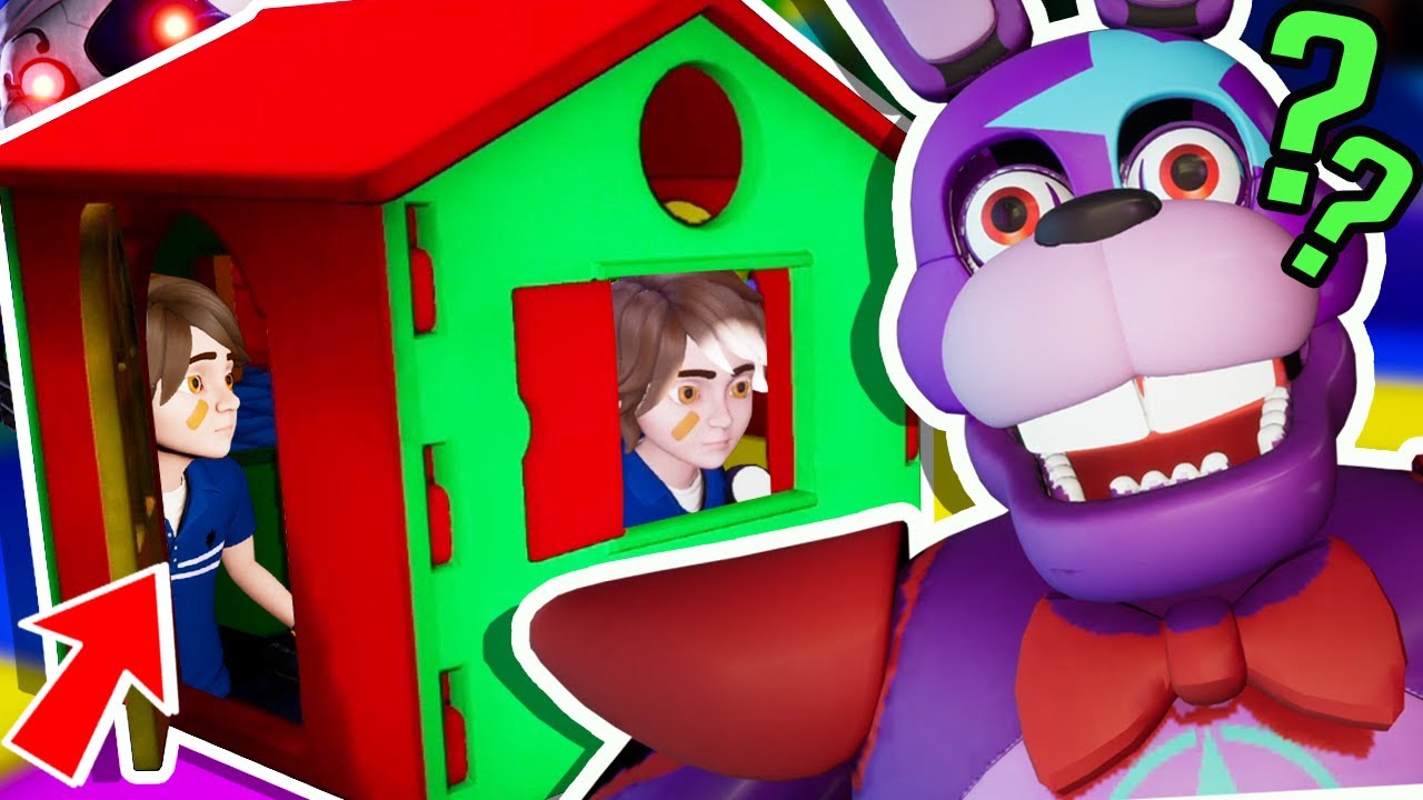 FNAF Security Breach SURVIVAL MODE : Deadly hide & seek multiplayer!