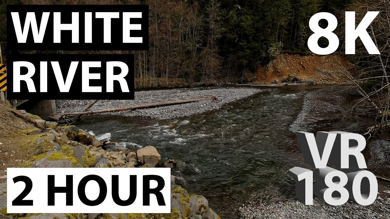 VR180 | Relaxing River | Washington