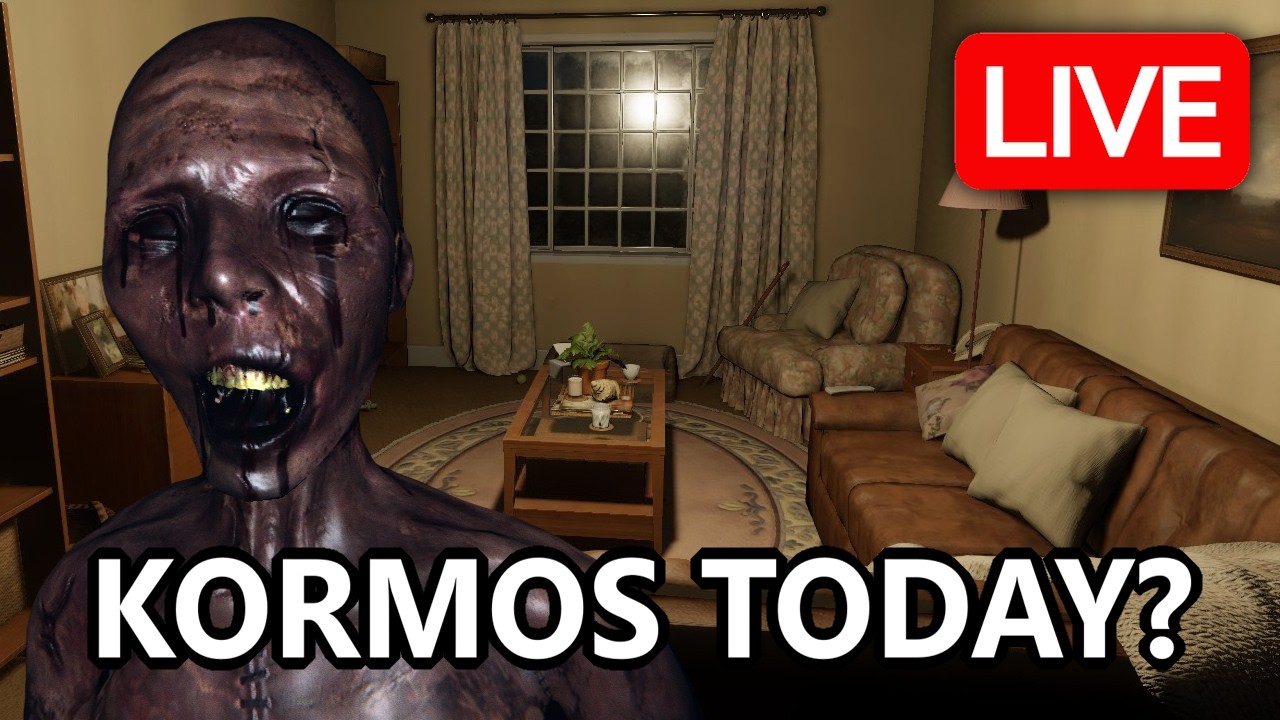 CAN WE FIND KORMOS TODAY? - Phasmophobia LIVE 🔴