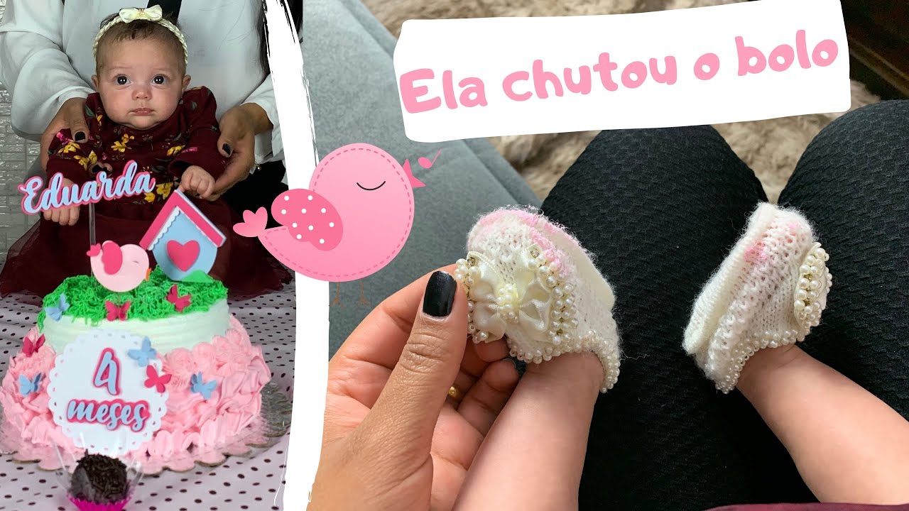 PRIMEIRO MESVERSÁRIO DA DUDA (EM CASA E BEM SIMPLES)