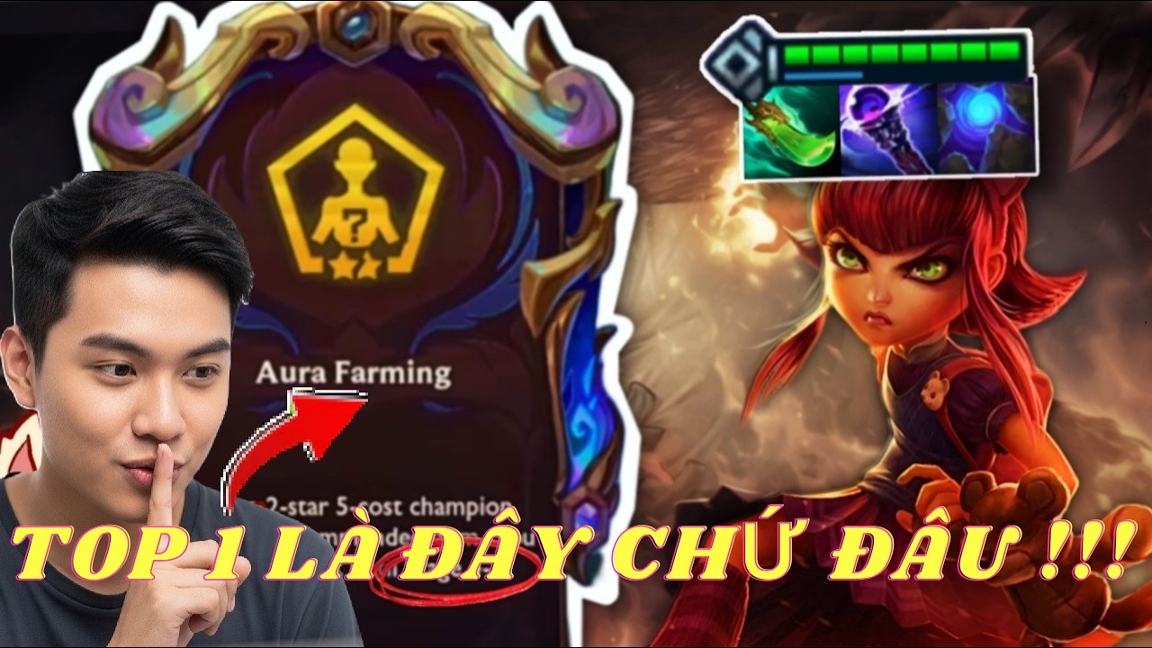 AURA FARMING - ĐẾN THÁCH ĐẤU CŨNG KHÔNG THỂ BỎ QUA ???-Net Cỏ TFT