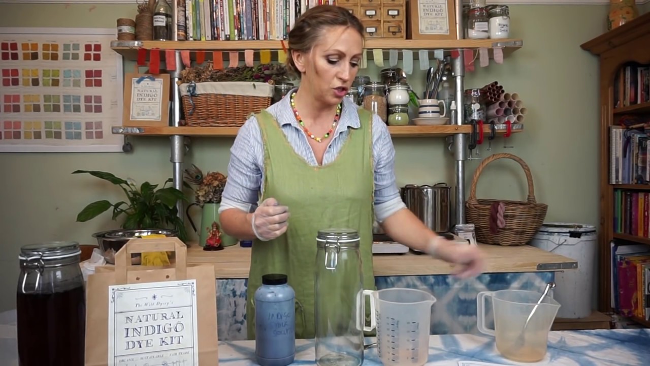 Setting Up An Organic Indigo Dye Vat