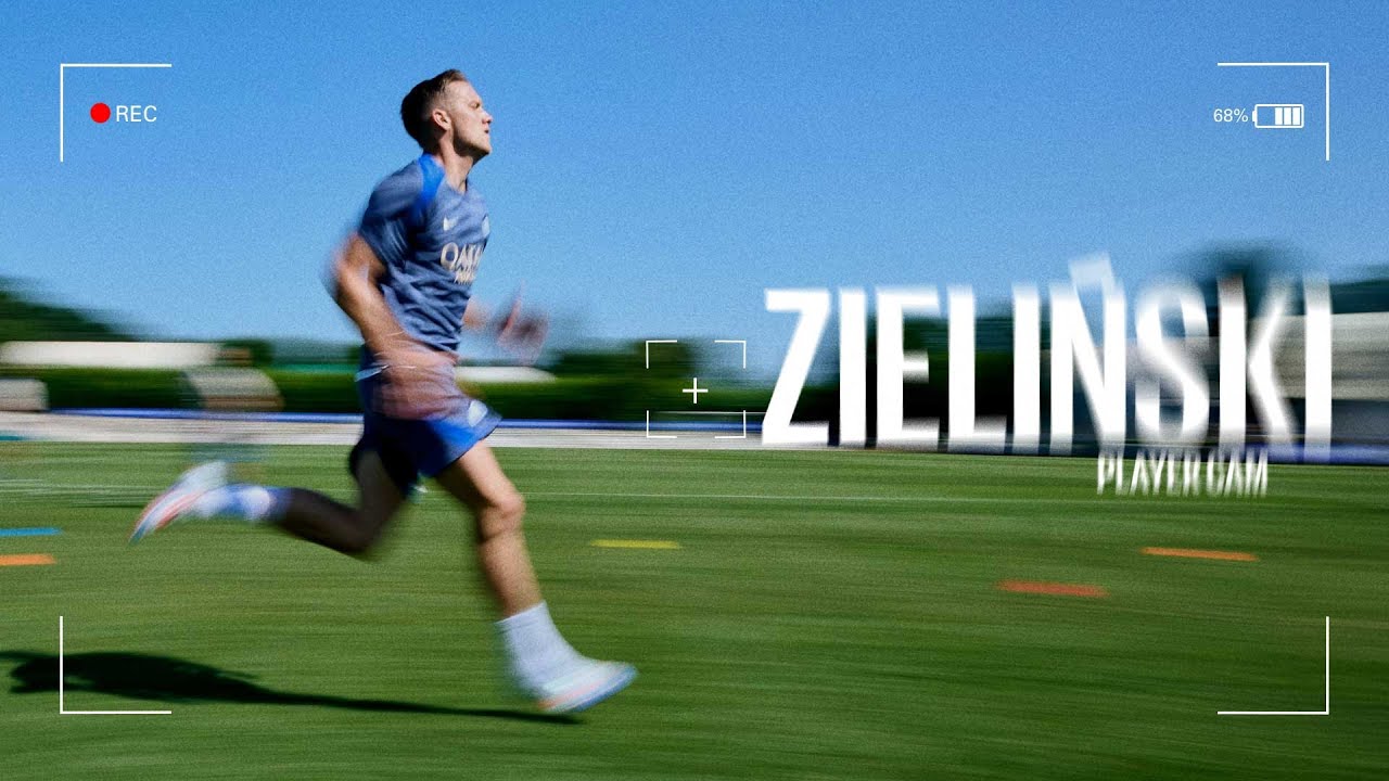 ALL EYES ON ZIELINSKI 👀🖤💙 | PLAYER CAM 📹