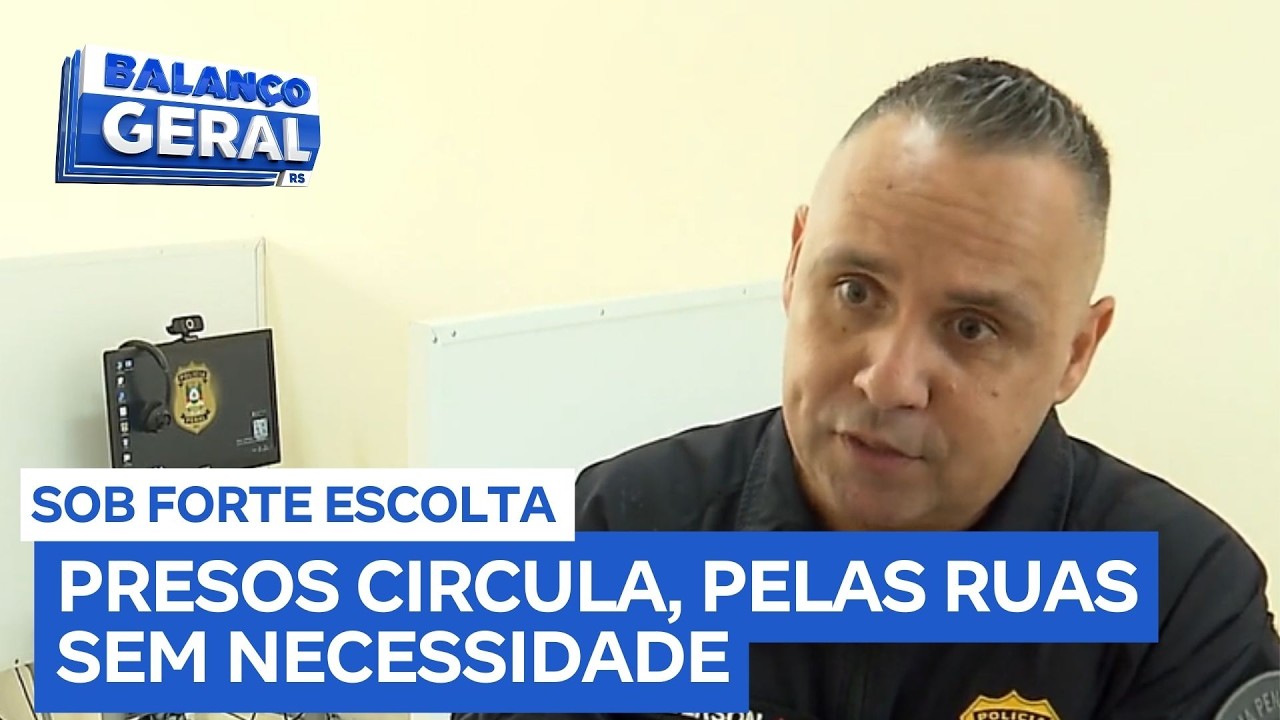 REPORTAGEM ESPECIAL: PRESOS CIRCULAM PELAS RUAS SEM NECESSIDADE