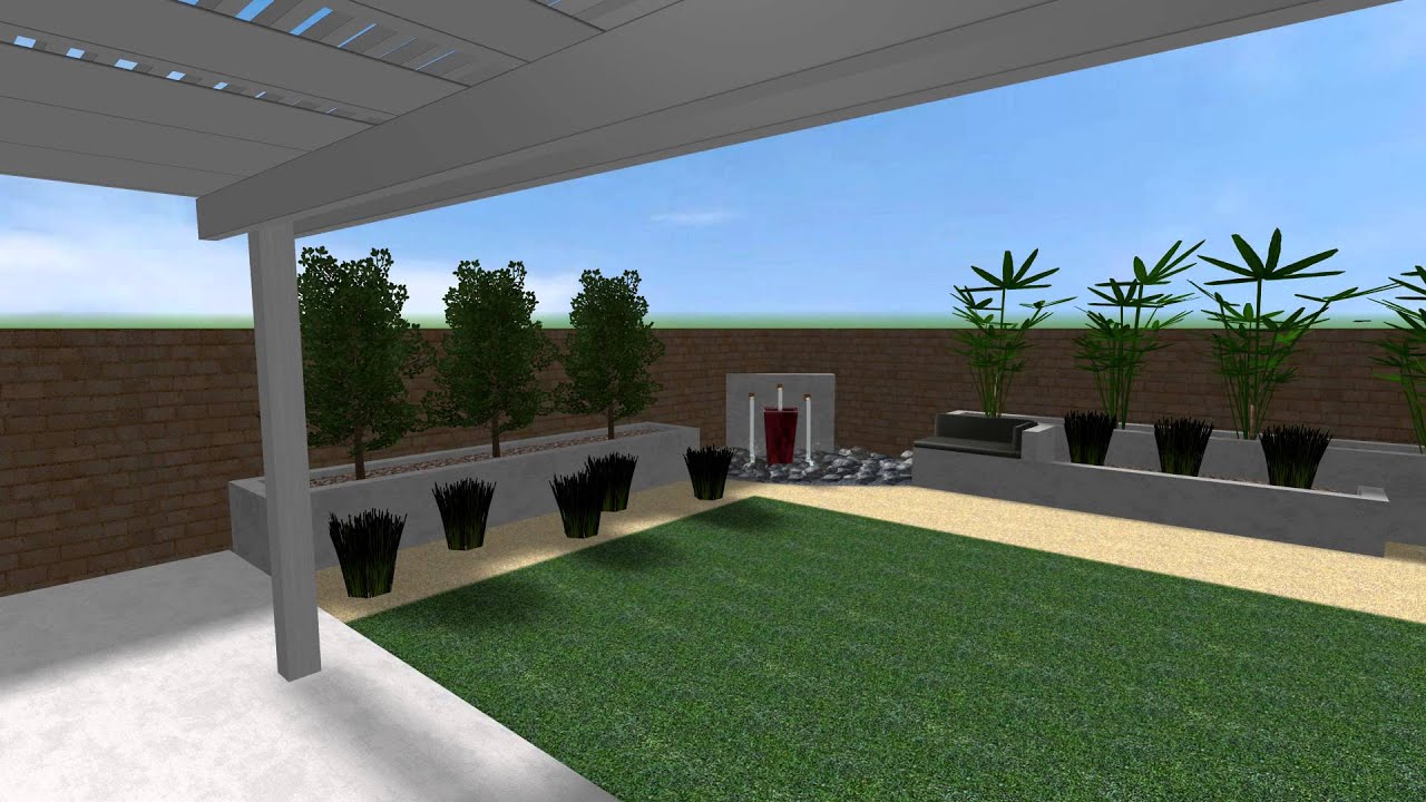 video walkthrough 3 changed pots added pot to water feature