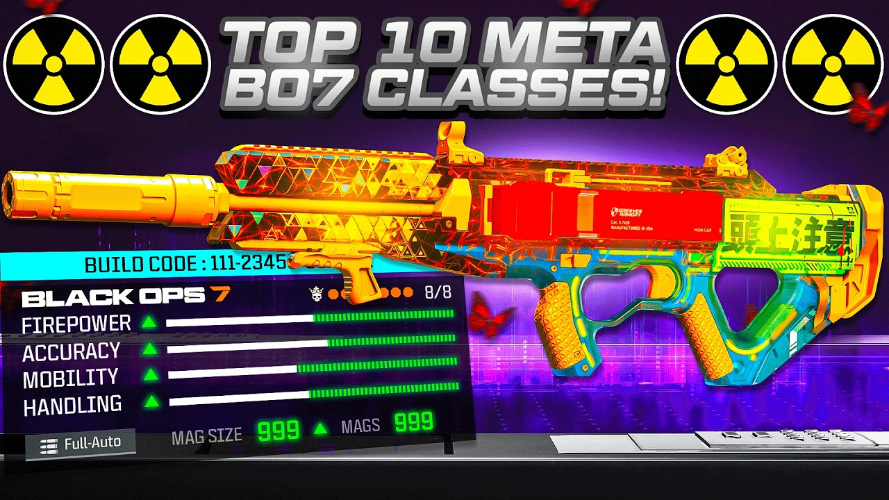 ОБНОВЛЕННЫЙ ТОП-10 *МЕТА* КОМПЛЕКТОВ ОРУЖИЯ В BLACK OPS 7 RELOADED! 🏆 (Лучшие комплекты снаряжени...