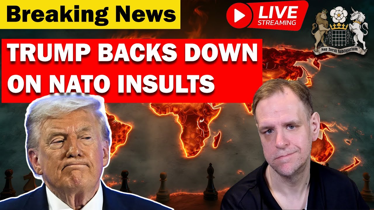 LIVE: Trump U-Turns on NATO Insults But Attacks Canada Instead