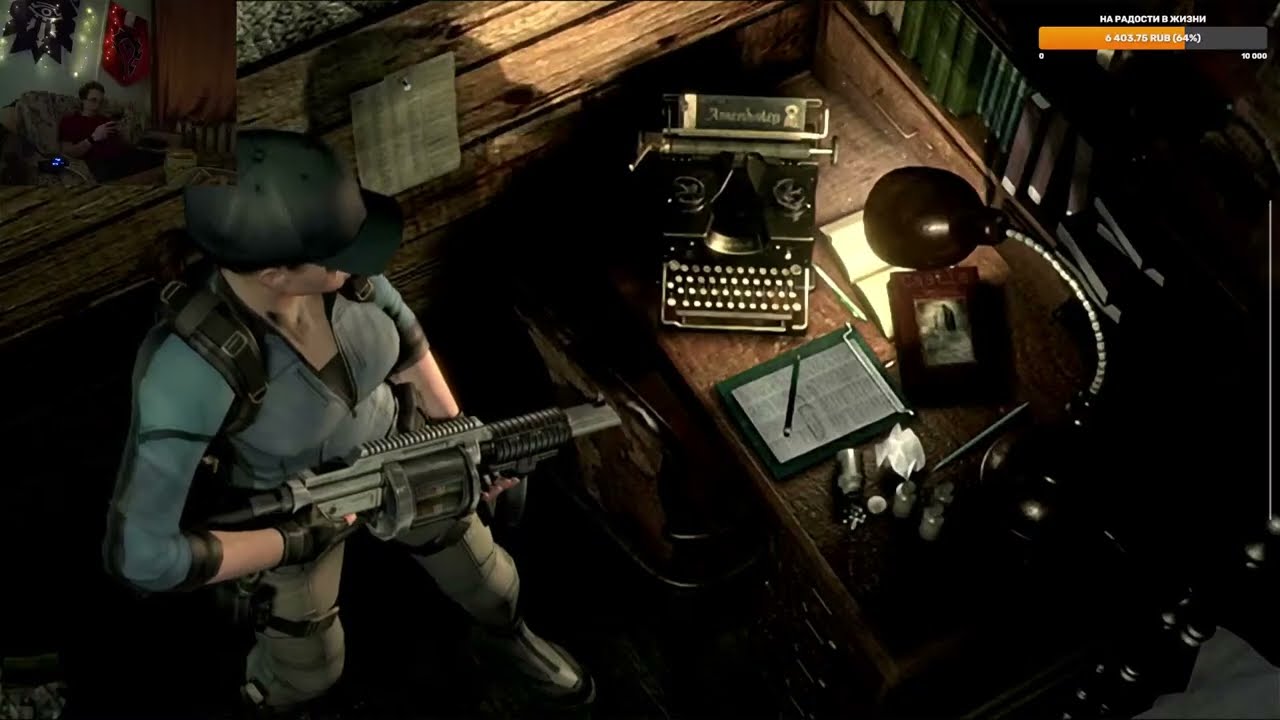 Resident Evil HD - ПРОДОЛЖАЕМ ИССЛЕДОВАТЬ! ( Играю на Odin 2 Portal ,версия на нинтендо свич)