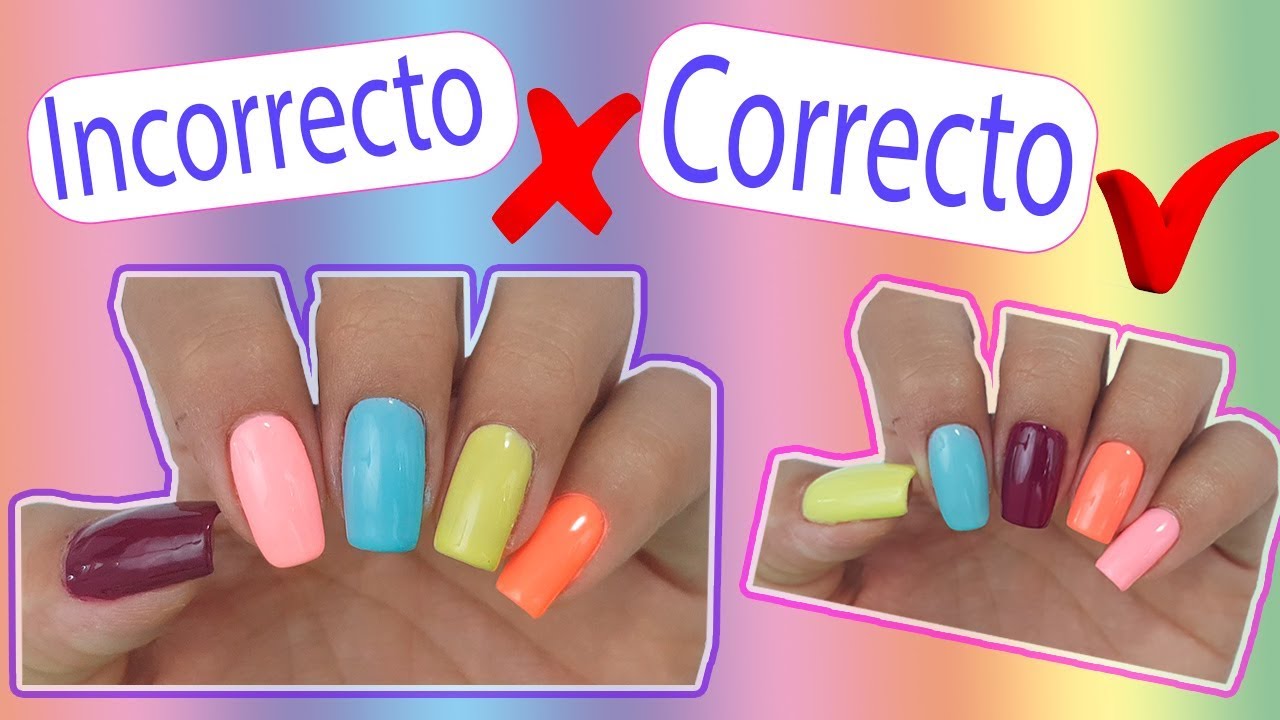 CLASE #2 Errores al aplicar esmalte semipermanente ( aplicaciòn correcta) Funnailstatyz 💅