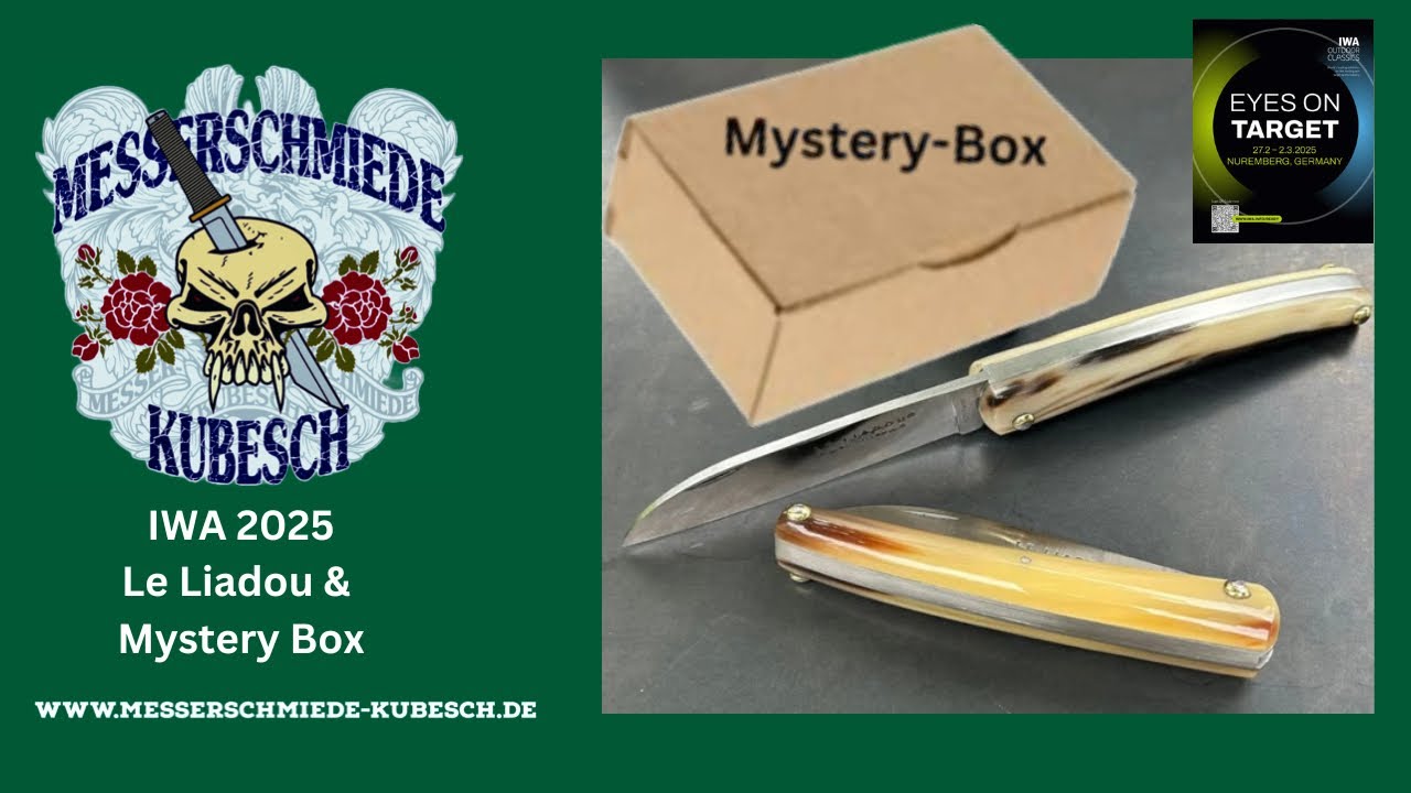 IWA 2025 Nürnberg - Französische Meisterwerke: Neue Messer Le Liadou & exklusive Mystery Boxen!