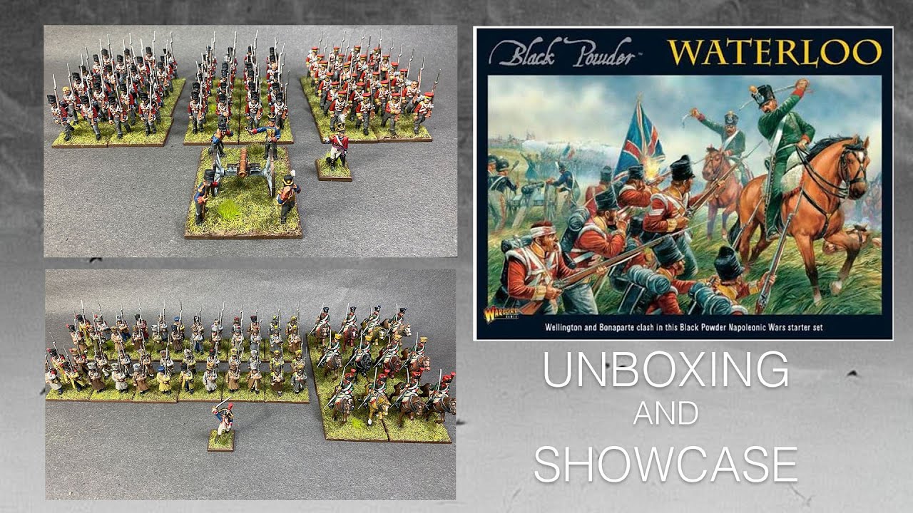Waterloo 2 Player Starter Unboxing and Showcase
