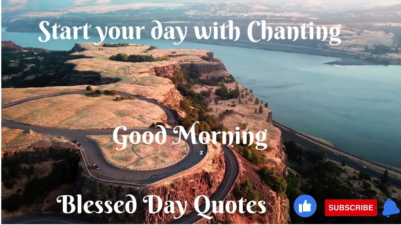 Blessed Day Quotes. (Start your day with Yoga, Pranayama and Chanting for positivity during the day)