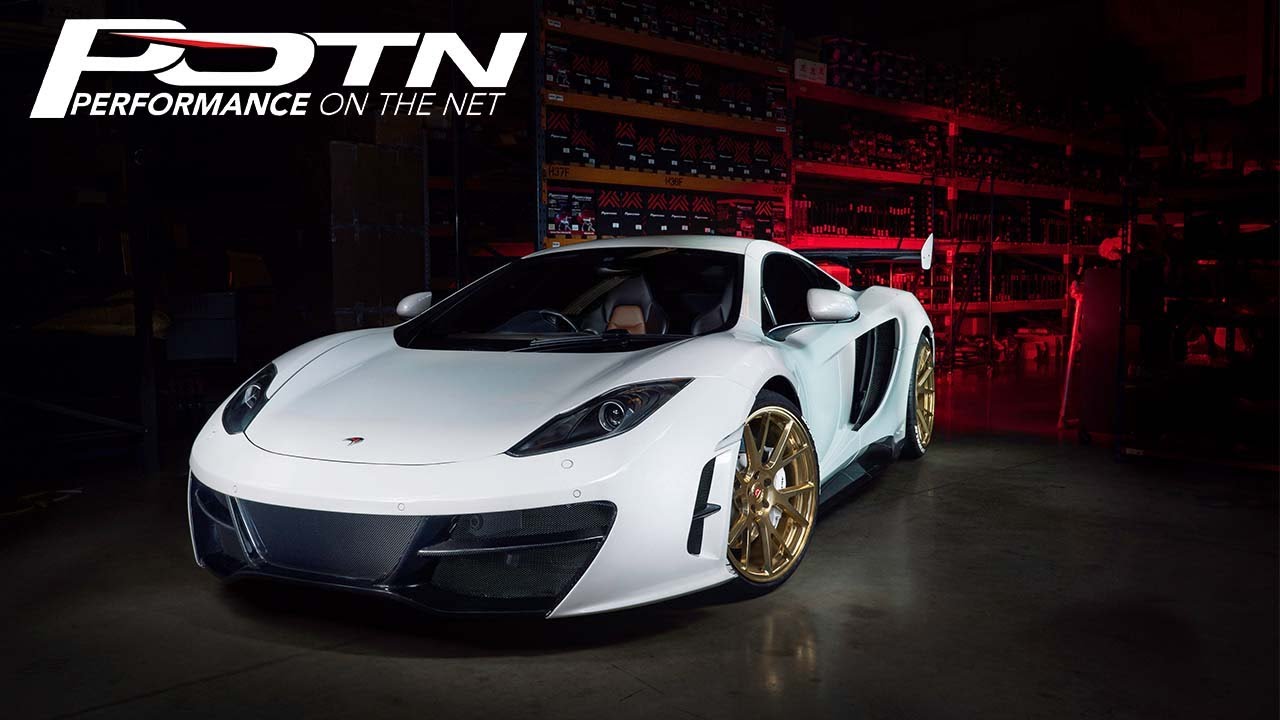 McLaren 12C with INSANE FI Exhaust & Custom Vossen Wheels!