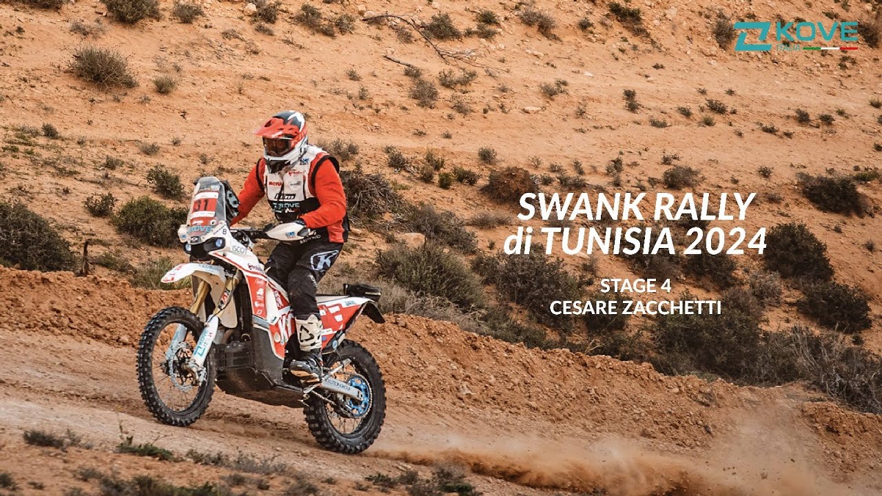 Kove Italia allo Swank Rally di Tunisa 2024: stage 4