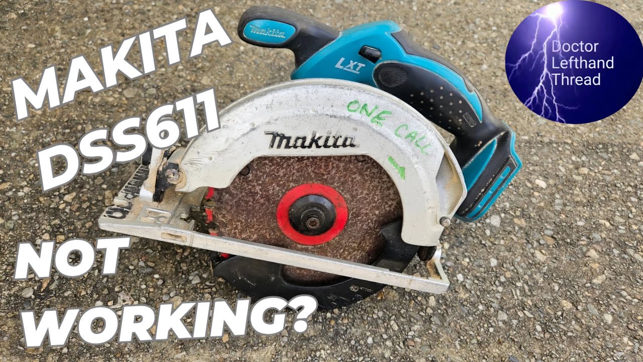 DSS611 Circular Saw Easy DIY repair