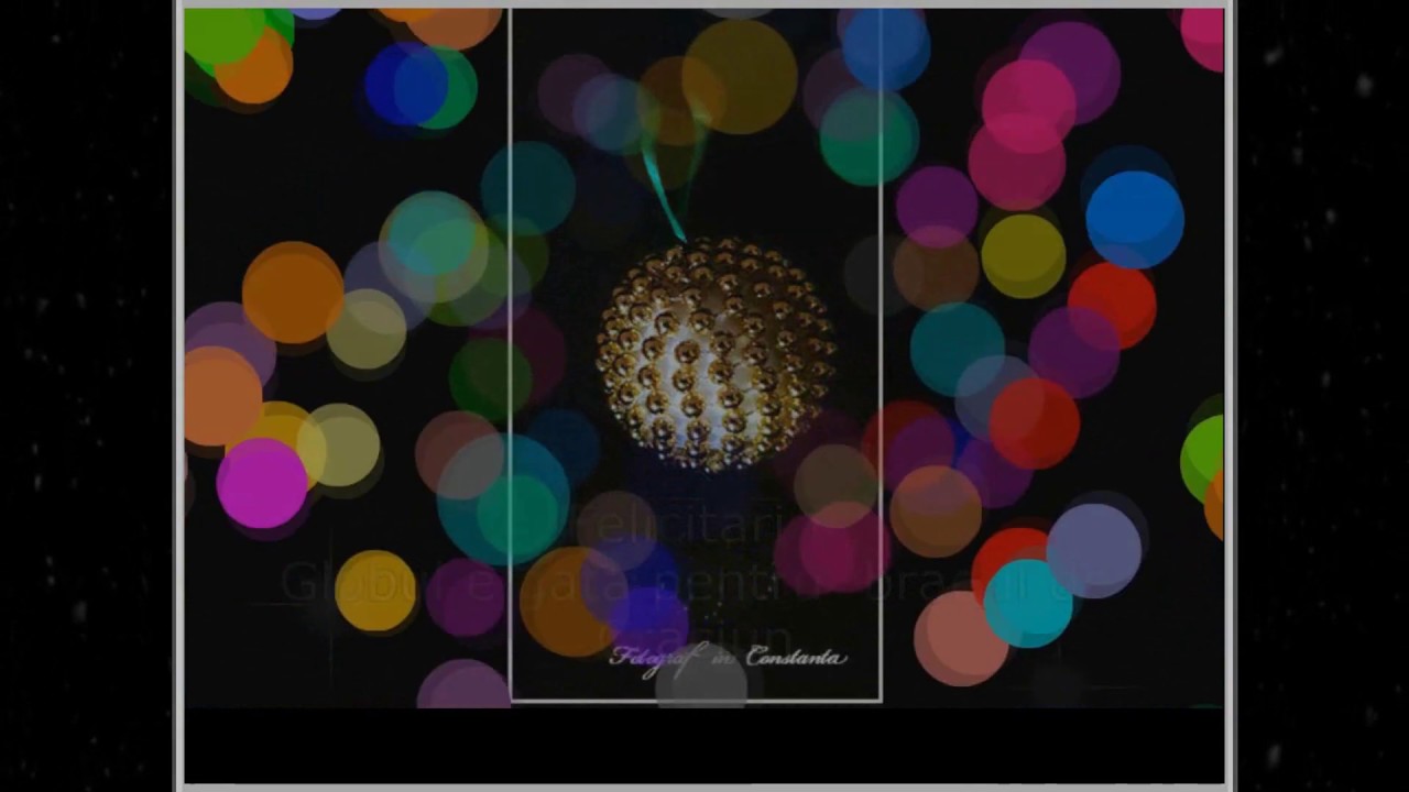 Decoratiuni pentru Craciun - Glob pentru pomul de Craciun