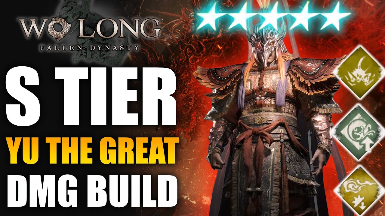 Wo Long: Fallen Dynasty Hardest Hitting S-Tier Water/Metal Build with A++ Weapon DMG Scaling! ウォーロン
