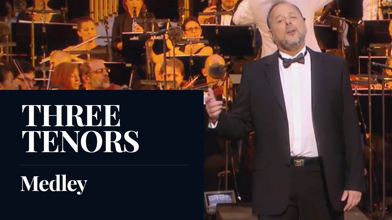 Jean-Pierre Furlan, Florian Laconi, Philippe Talbot  - Medley Three Tenors [HD]