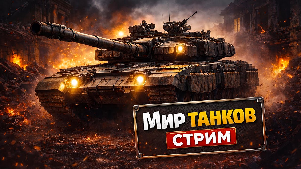 •Мир танков | Играем, фармим, качаем танки