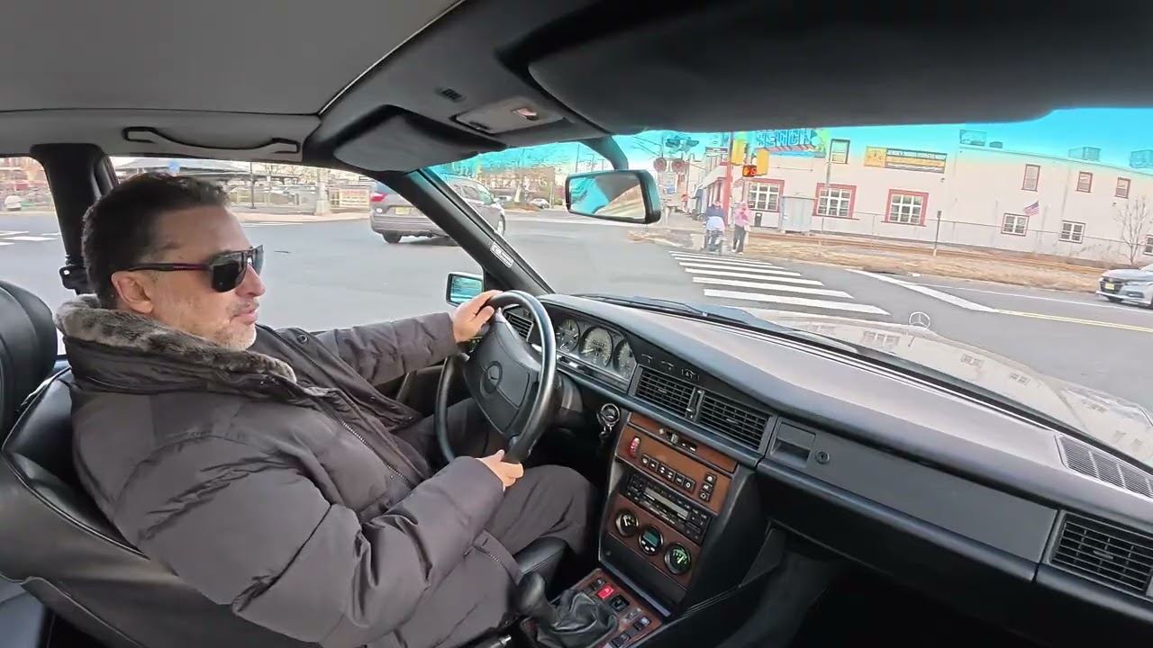 54 тыс. км тест-драйва Mercedes Benz 190e 2.3-16 Valve Cosworth 1987 года выпуска
