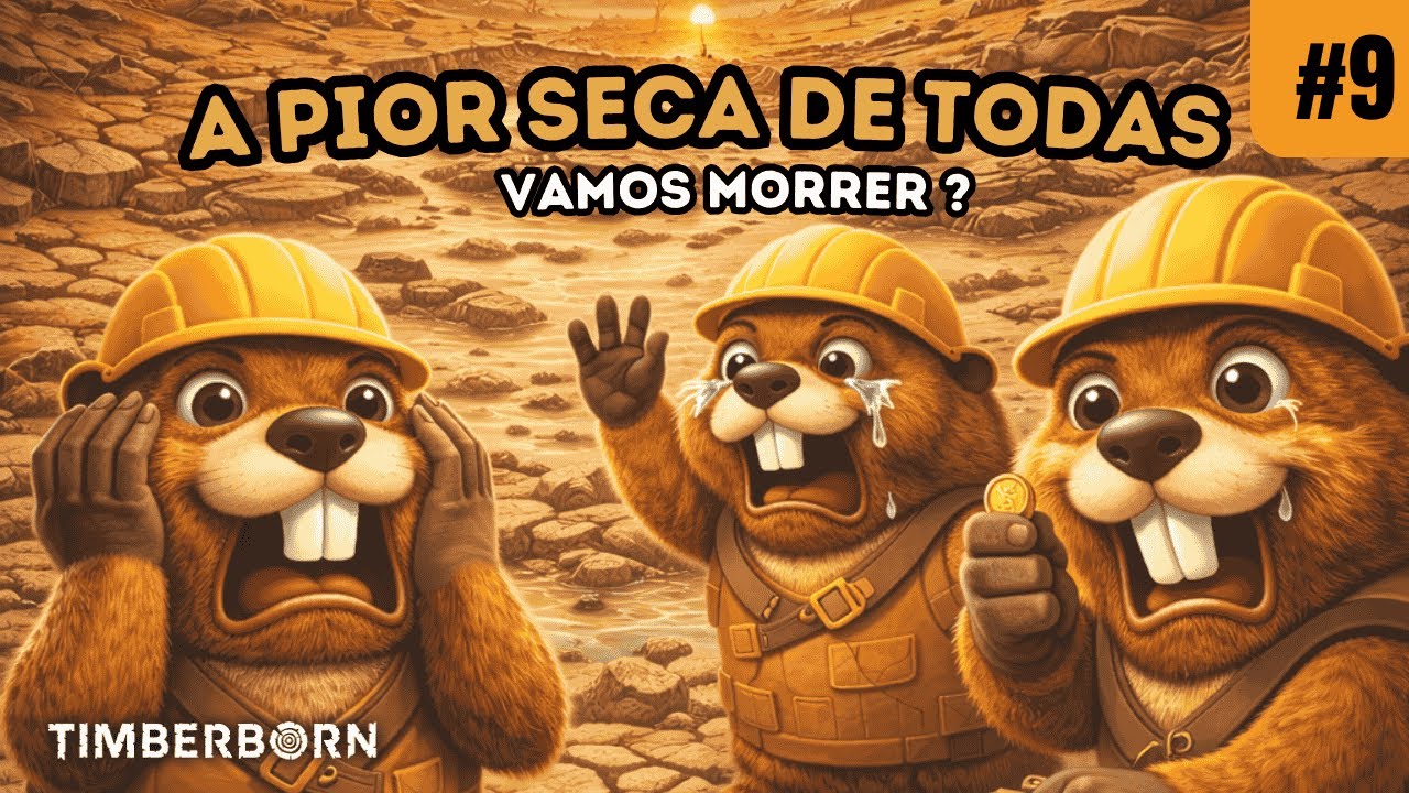 Nunca Vimos Uma Seca Assim! É o Fim dos Castores – Timberborn EP9