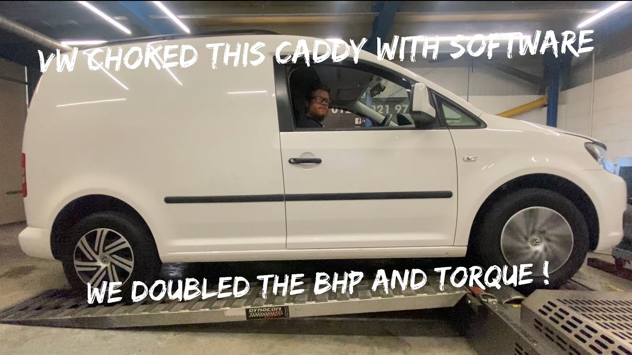 VW CADDY GETS TO BREATHE….  1.6 TDI CAY 75HP STAGE ONE TUNING, BEFORE AND AFTER DIESELGATE