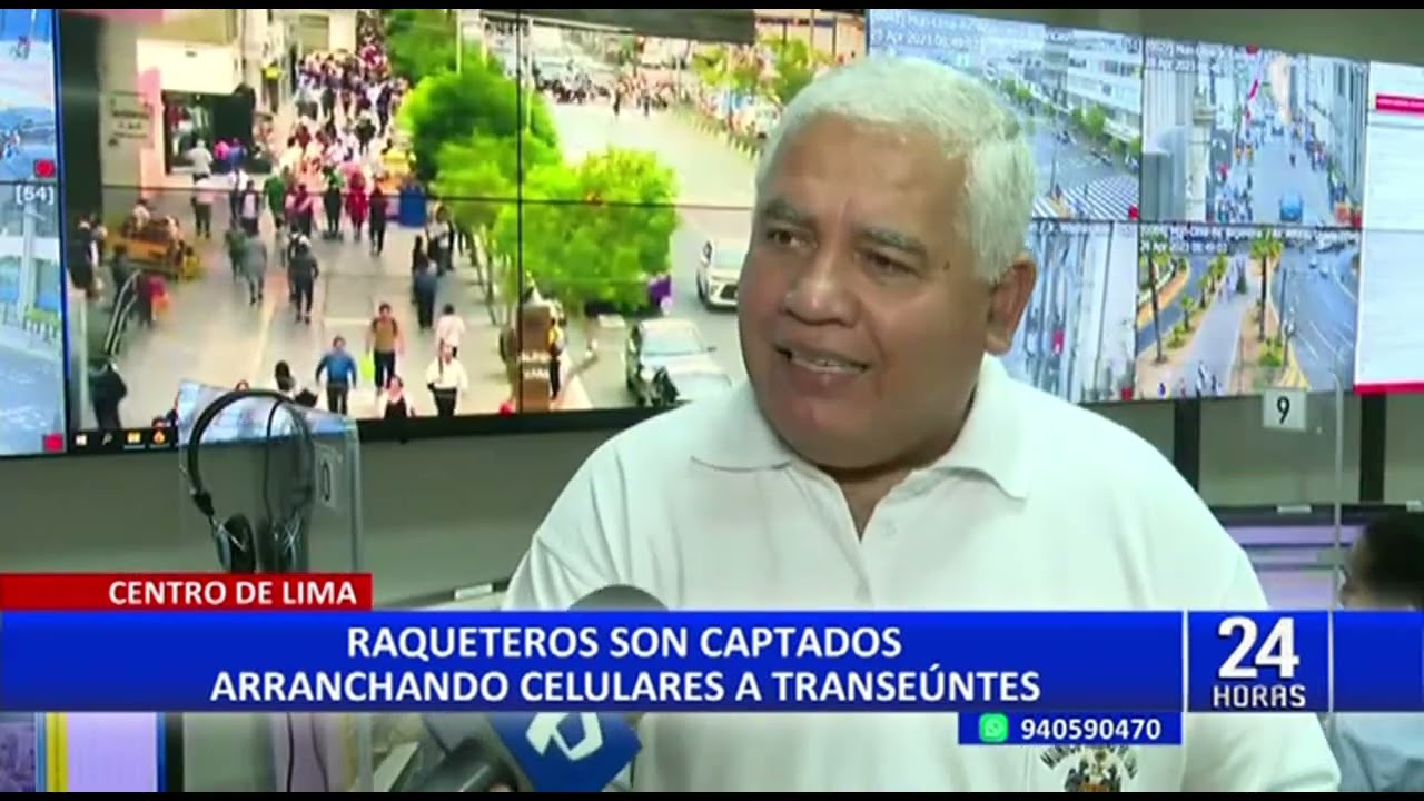 Delincuente en moto invade vía del Metropolitano para arrebatar el celular a una transeúnte