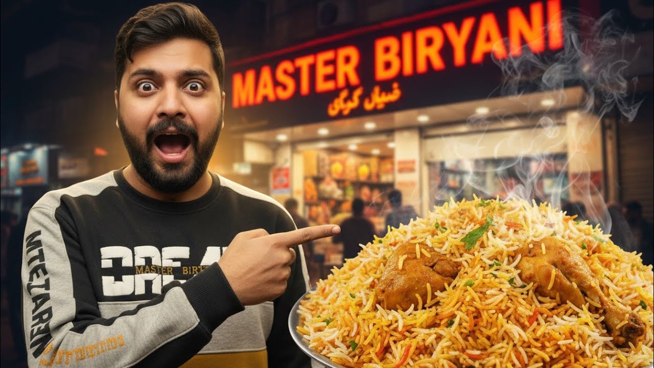 MASTER BIRYANI 😱 | Is This the Best Biryani in Lahore? 🍛🔥
