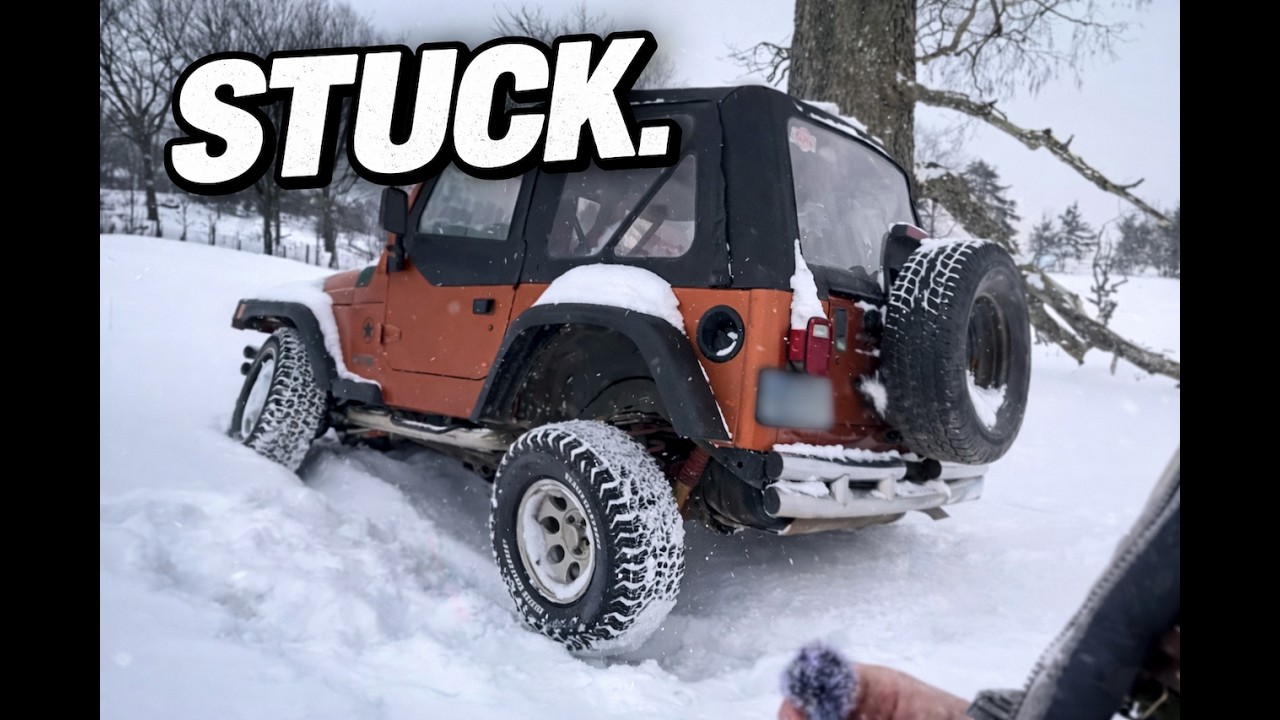 Snow Day on the Acre | Homestead Jeep in Winter