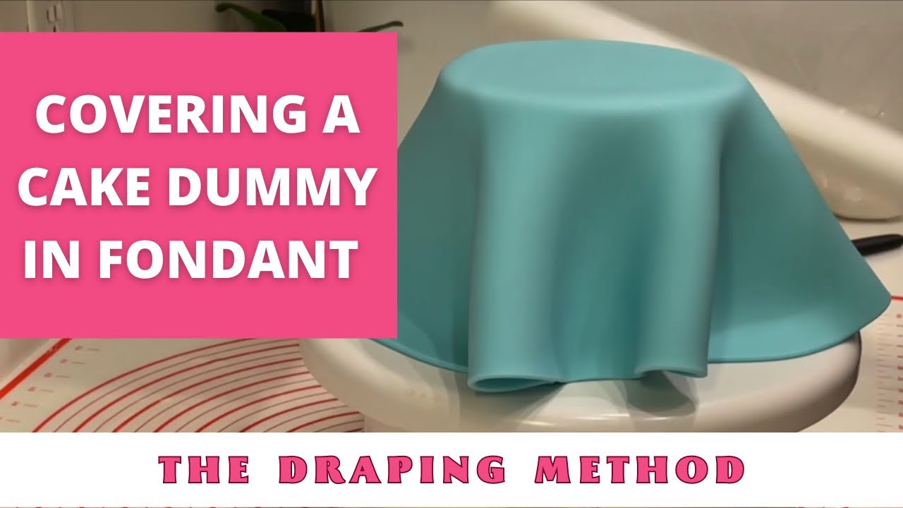 Covering a Cake Dummy in Fondant