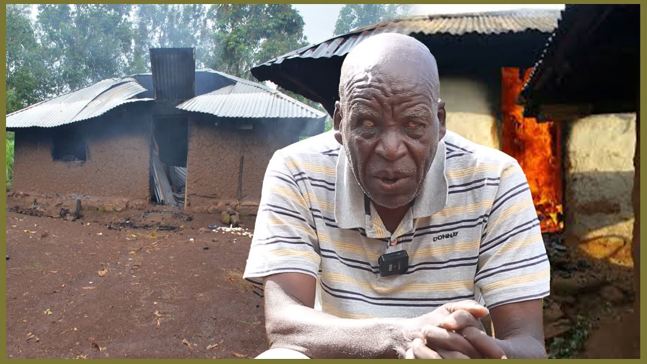 Kisii: Emotional, Visually Impaired Pastor's house torched by unknown people at night