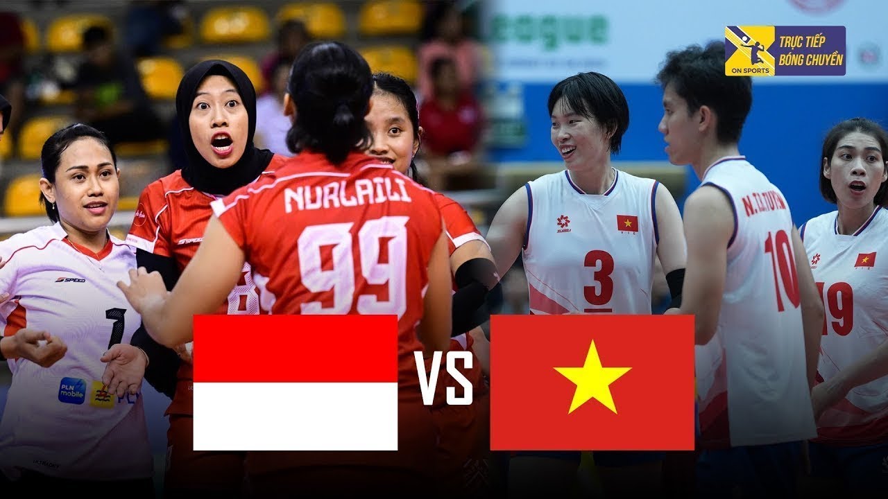 🔴 INDONESIA vs VIETNAM | Bích Tuyền - Như Quỳnh bùng nổ! Màn bắn phá đỉnh cao khiến Megawati vô vọng