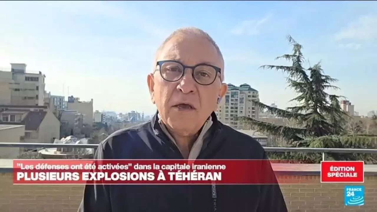 Guerre au Moyen-Orient : plusieurs explosions à Téhéran • FRANCE 24