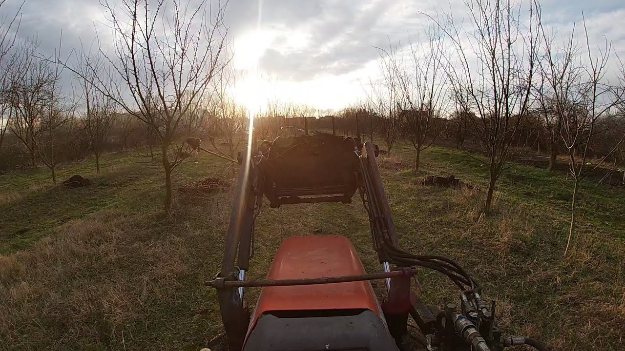 02. Lucram la livada + SAME Solaris35 - am ramas fara motorina ???