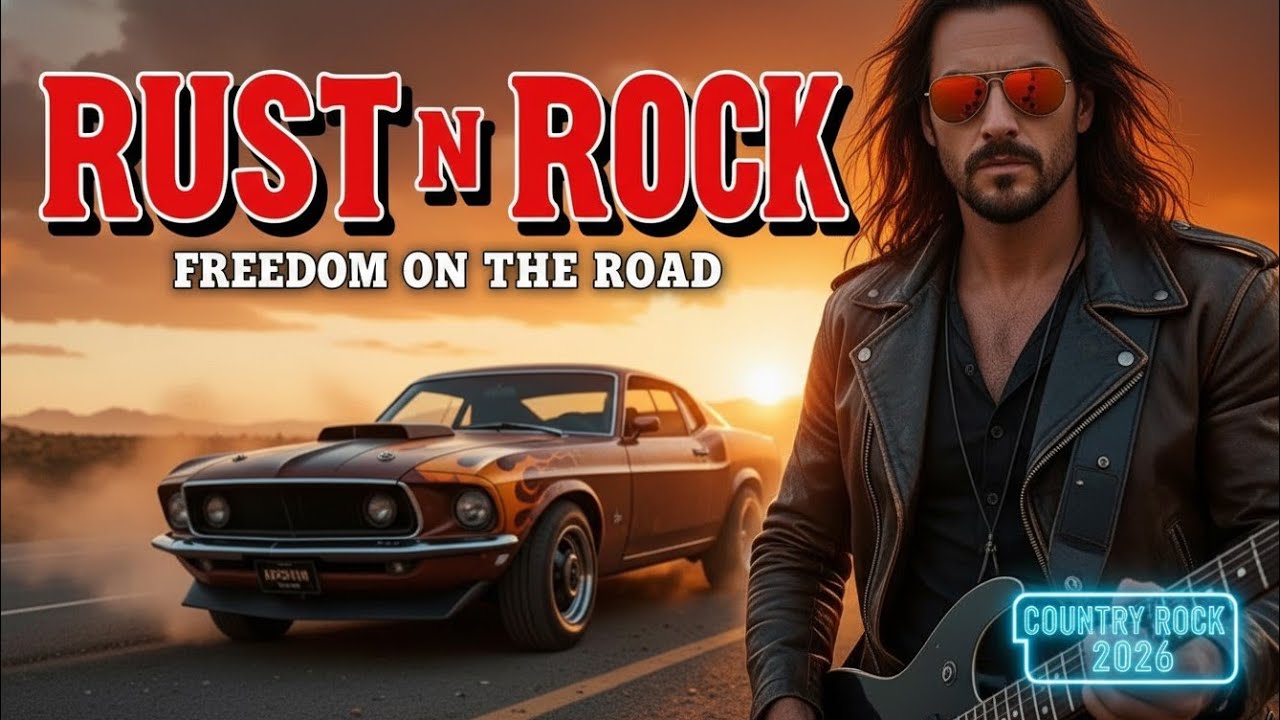 RUST N ROCK PLAYLIST – Steel, Dust & Rock N Roll | Highway Journey Mix  #RockNRollDrive