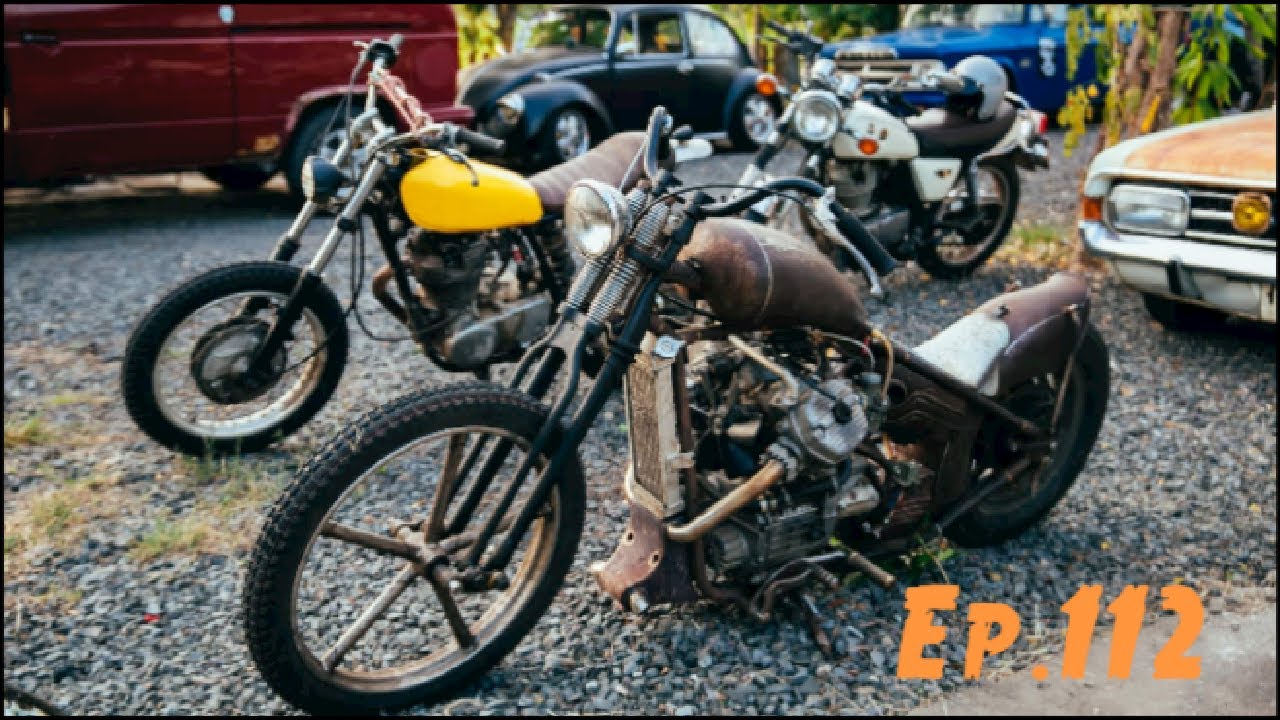 k&k customEp.112 พาชมรถช่างโก้ Honda gl 400 กับเครื่องยนต์ที่วางขวางสะดุดตา ขับเพลา เป็นยังใงไปดูกัน